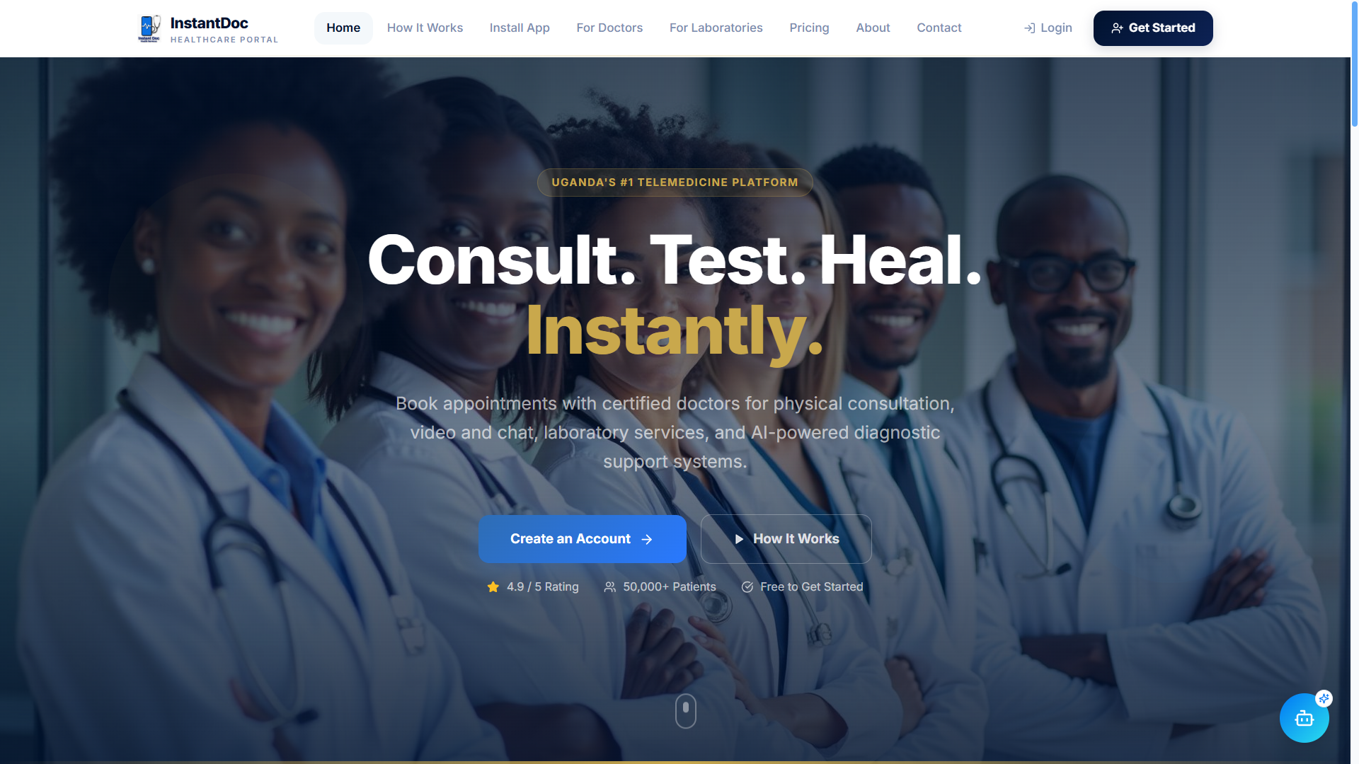 InstantDoc - Health Portal