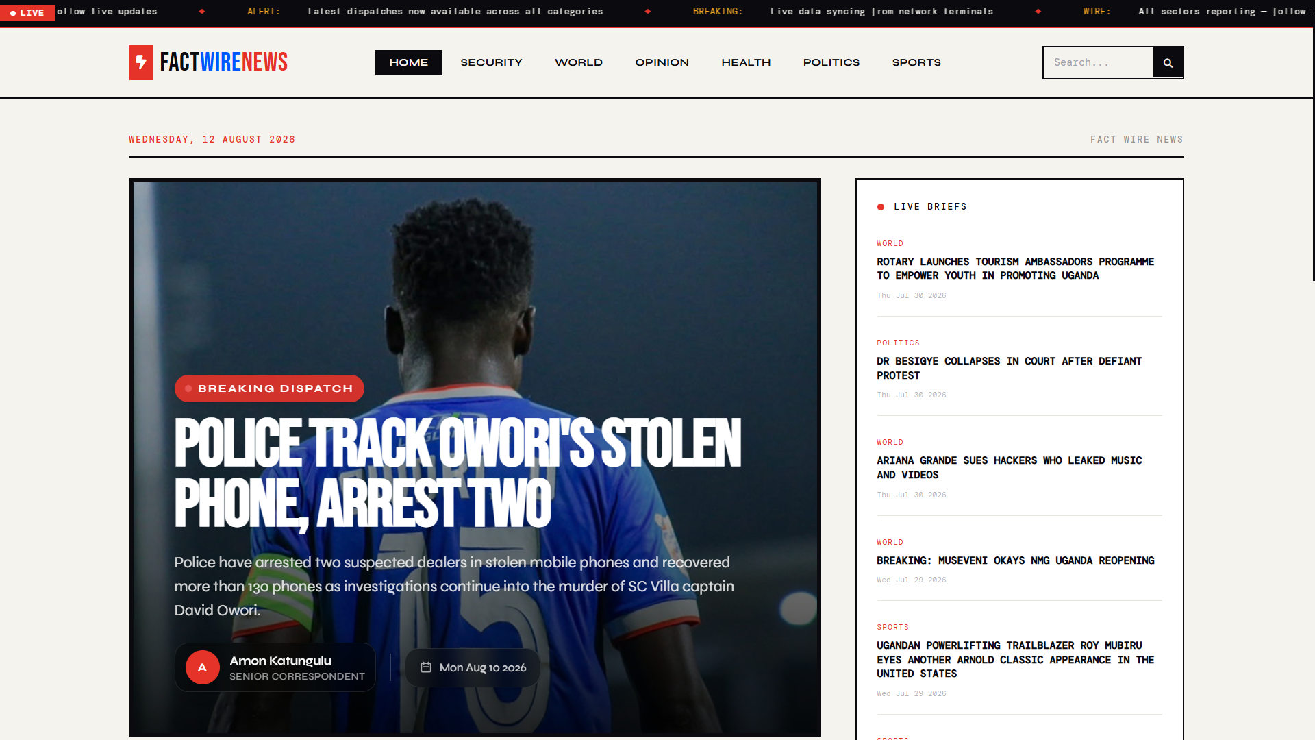 FactWireNews - News Portal